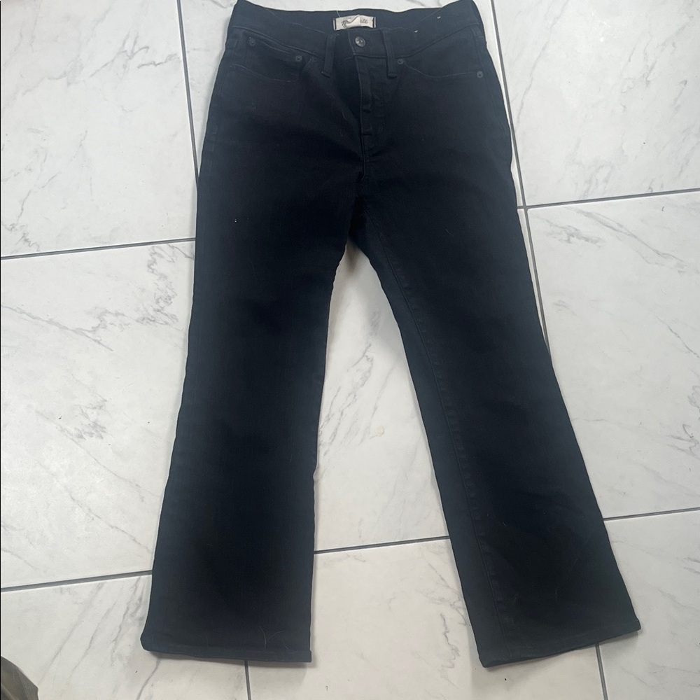 Madewell Mid rise Kickout Jean